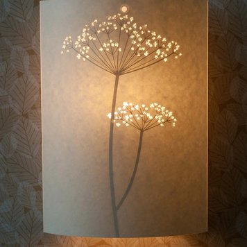 Hannah Nunn Cow Parsley Wall Lamp