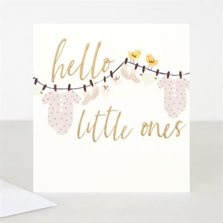 Caroline Gardner 'Hello Little Ones' Twins Card