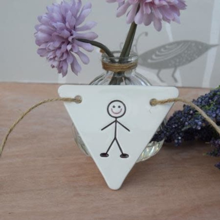 Broadlands Ceramics Ceramic Family Bunting - Dad