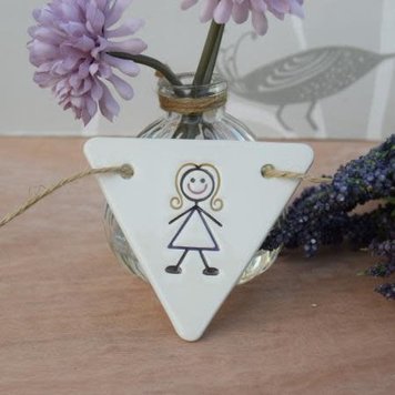 Broadlands Ceramics Ceramic Family Bunting - Mum
