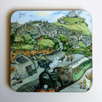 Wendy Brown Art Twist & Turns Coaster - 4 designs