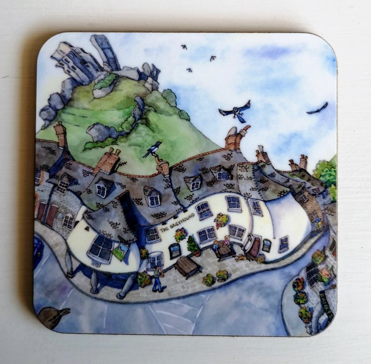 Wendy Brown Art Twist & Turns Coaster - 4 designs