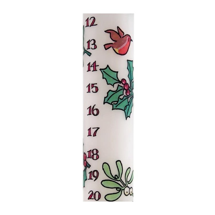 Alison Gardiner Advent Dinner Candle - Various Designs