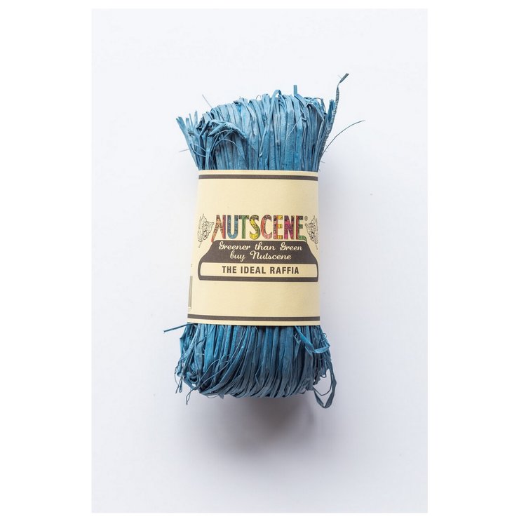 Nutscene Raffia (Blues & Purples)