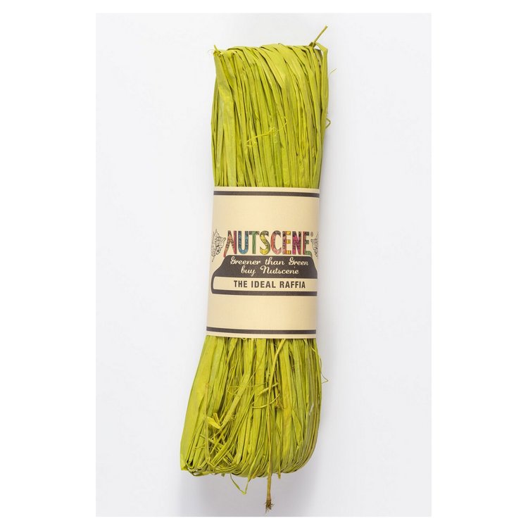 Nutscene Raffia (Greens, Yellows & Natural)