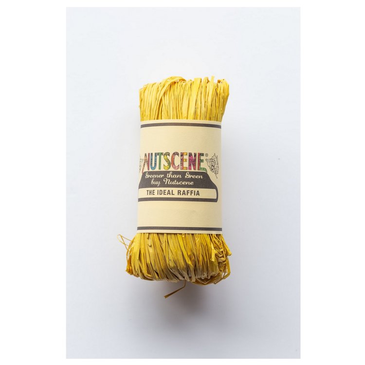 Nutscene Raffia (Greens, Yellows & Natural)