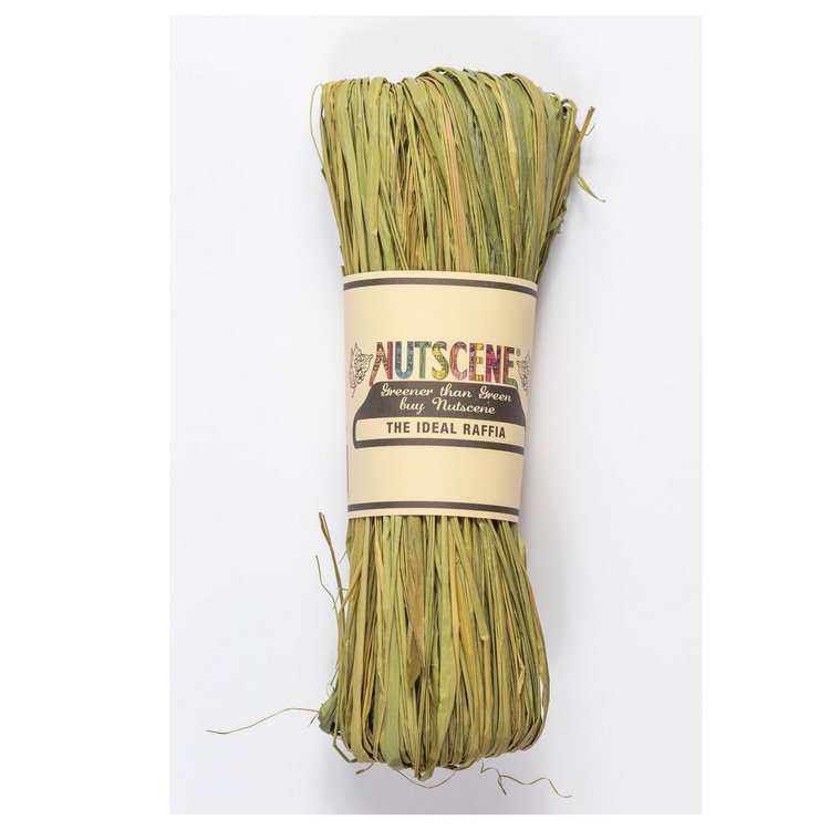 Nutscene Raffia (Greens, Yellows & Natural)