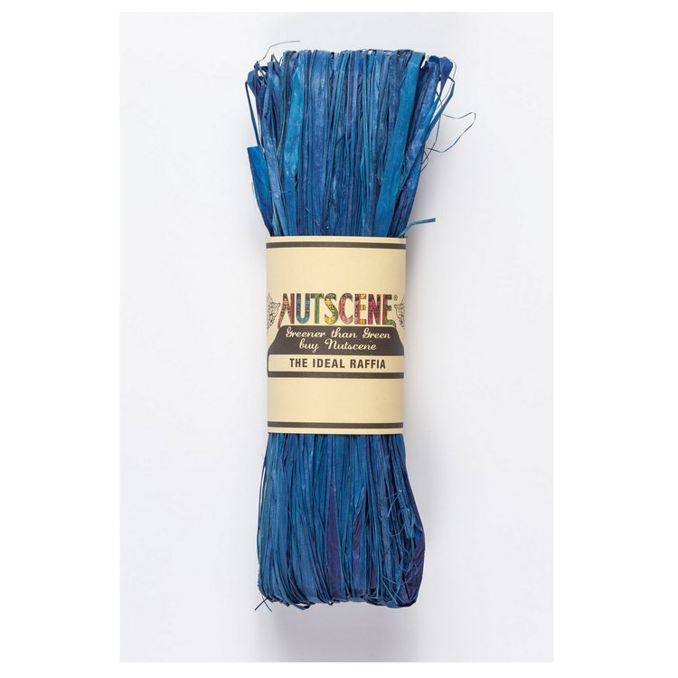 Nutscene Raffia (Blues & Purples)