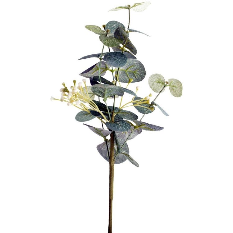 Grand Illusions Eucalyptus Sprig - Frosted or With Berries
