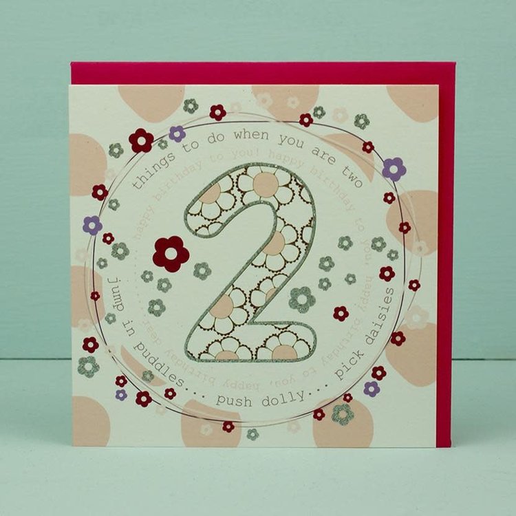 Molly Mae Girl's Birthday Card