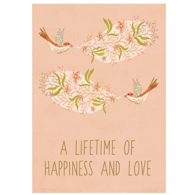 Roger la Borde 'A lifetime of happiness and love' Card