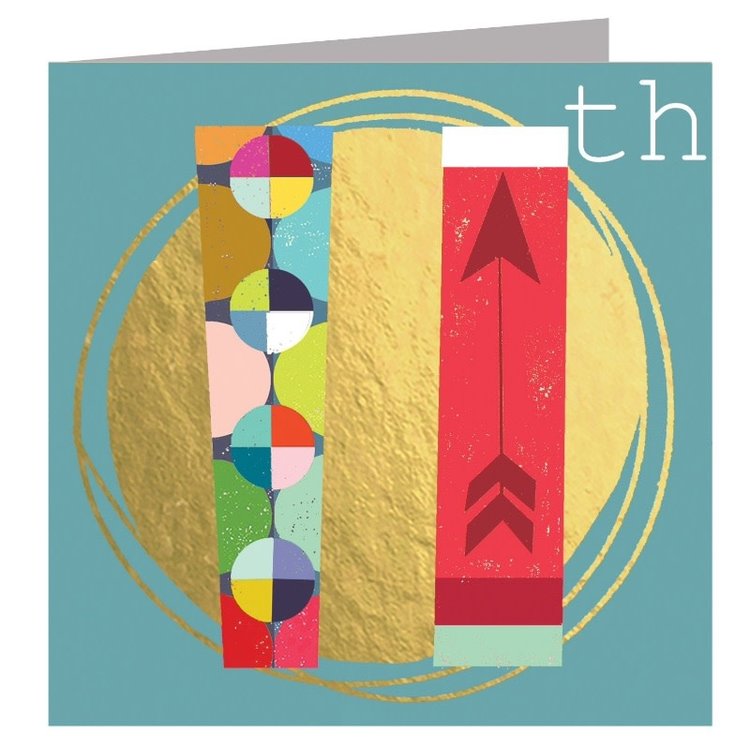 Kali Stileman Gold Foil Birthday or Anniversary Card - Various