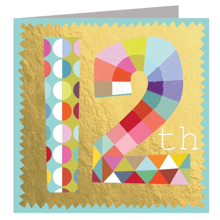 Kali Stileman Gold Foil Birthday or Anniversary Card - Various