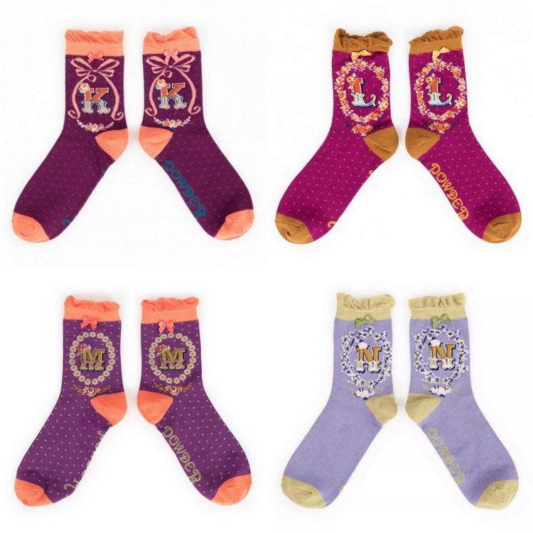 Powder Women’s Retro A-Z Socks