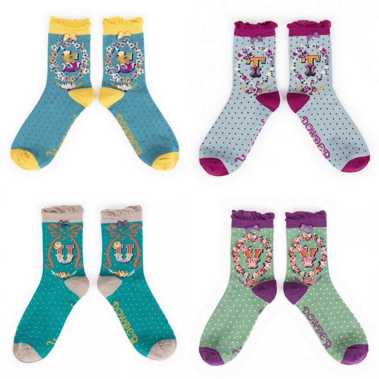 Powder Women’s Retro A-Z Socks