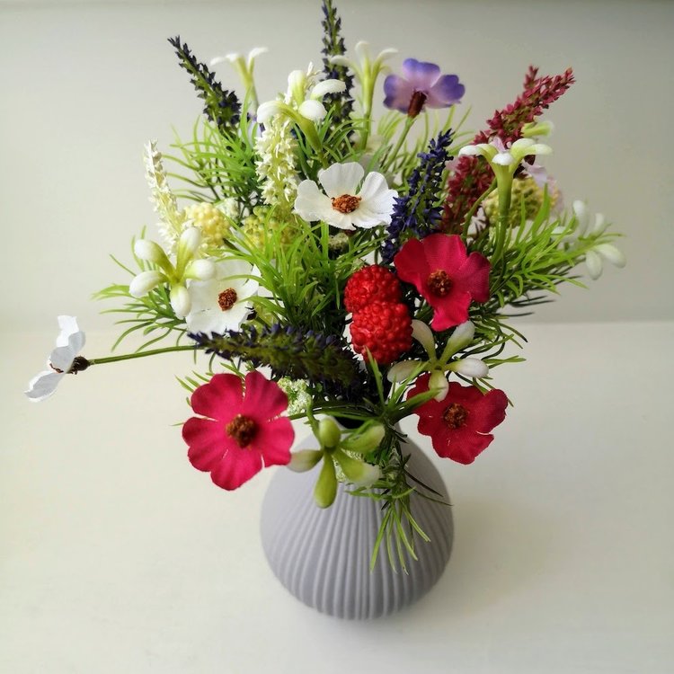 Grand Illusions Small Faux Wildflower Bouquet