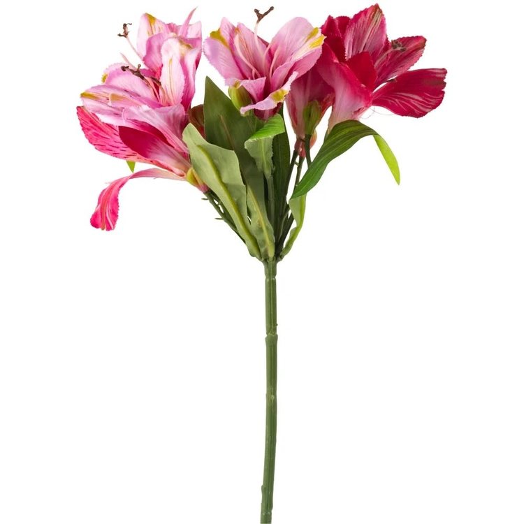 Grand Illusions Faux Lily Spray