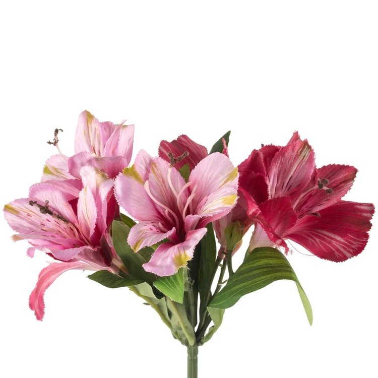 Grand Illusions Faux Lily Spray