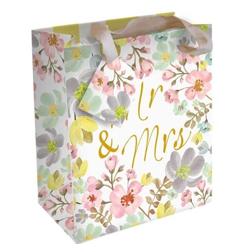 Caroline Gardner 'Mr & Mrs' Floral Gift Bag