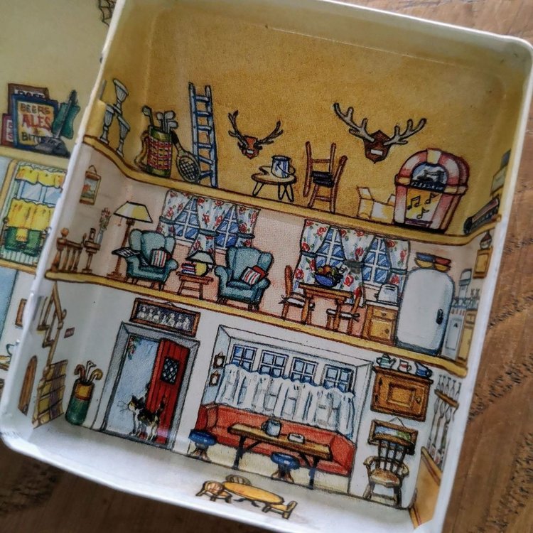 Dana Kubick 'Dolls House' Tin with Fruit Drops