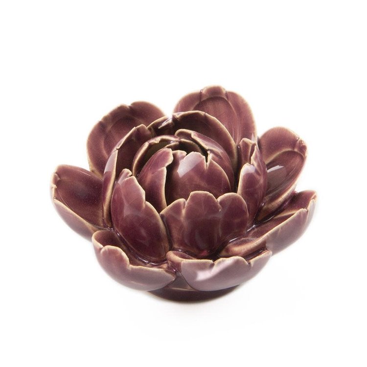 Chive Ceramic Peony Flower