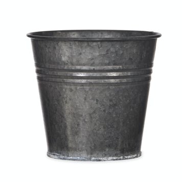 Garden Trading Galvanised Metal Pot
