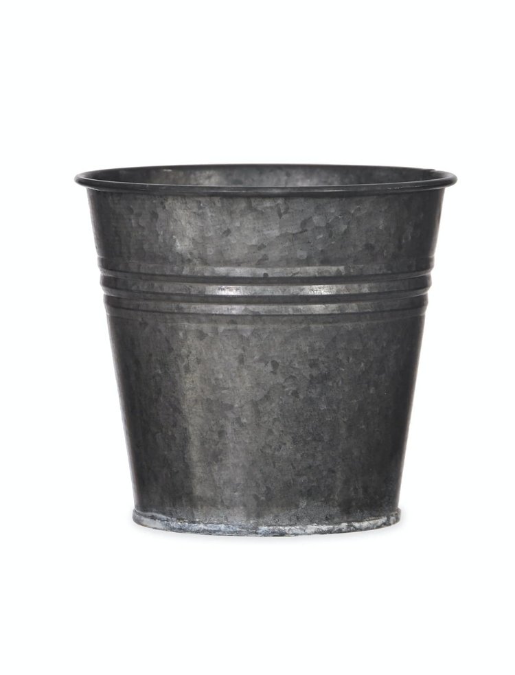 Garden Trading Galvanised Metal Pot