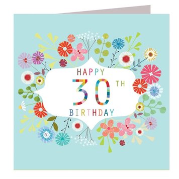 Kali Stileman Floral Age Birthday Card - Various