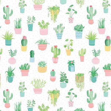 Sass & Belle Cactus Gift Wrap