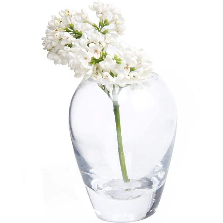 Chive Mini Clear Glass 'George' Vase
