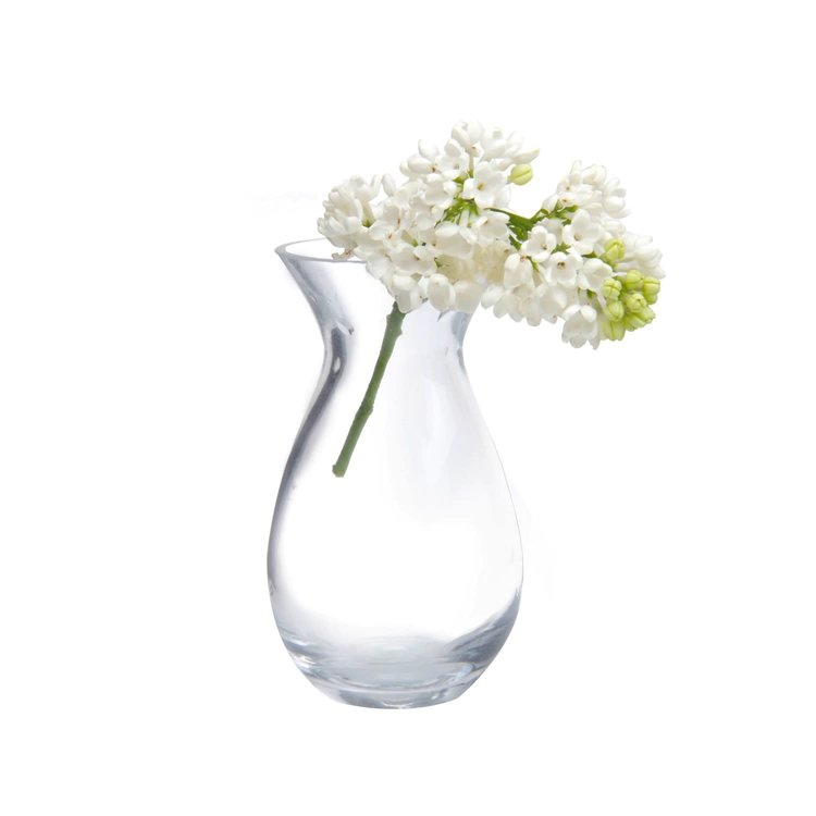 Chive Mini Clear Glass 'George' Vase