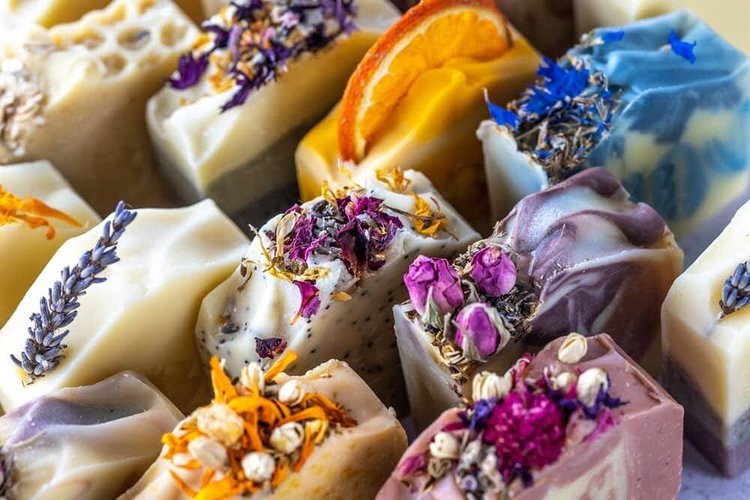 BrambleWood Handmade Botanical Bloom Soap