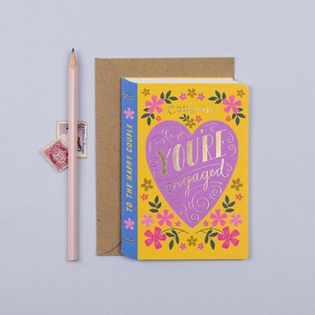 Natalie Alex Designs 'You're Engaged' Book Art Card