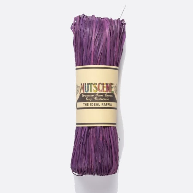 Nutscene Raffia (Blues & Purples)