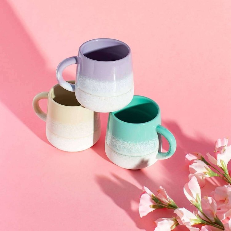 Sass & Belle Mojave Glazed Mug - Various Colours