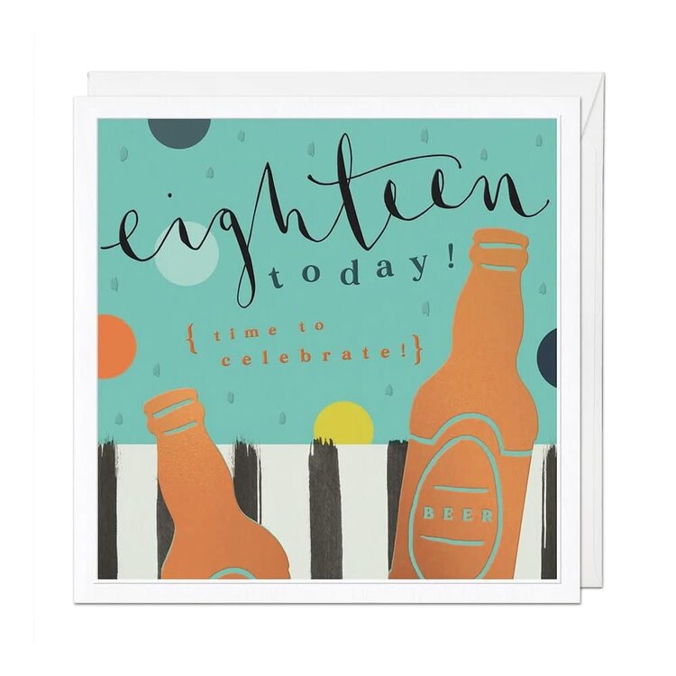 Whistlefish Luxury Embossed Birthday Card