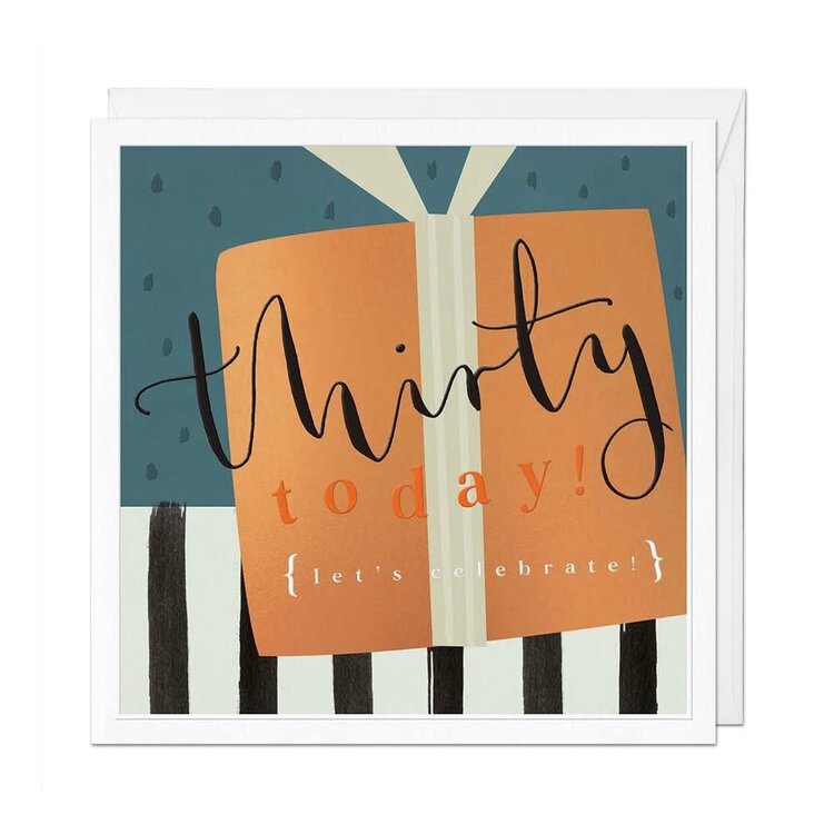 Whistlefish Luxury Embossed Birthday Card
