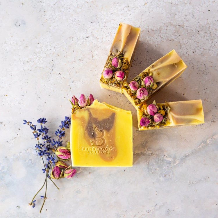 BrambleWood Handmade Botanical Bloom Soap