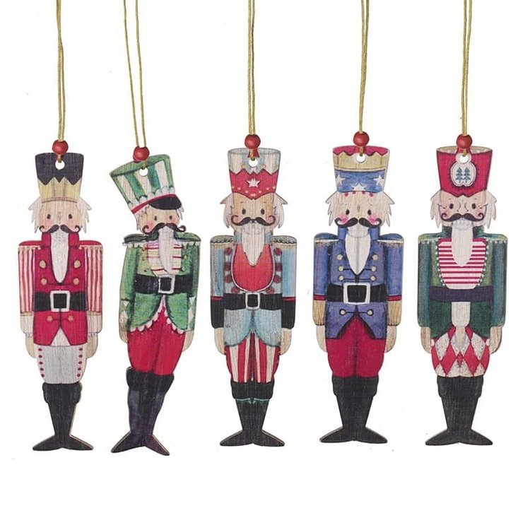 Heaven Sends Wooden Nutcracker Hanging Decoration