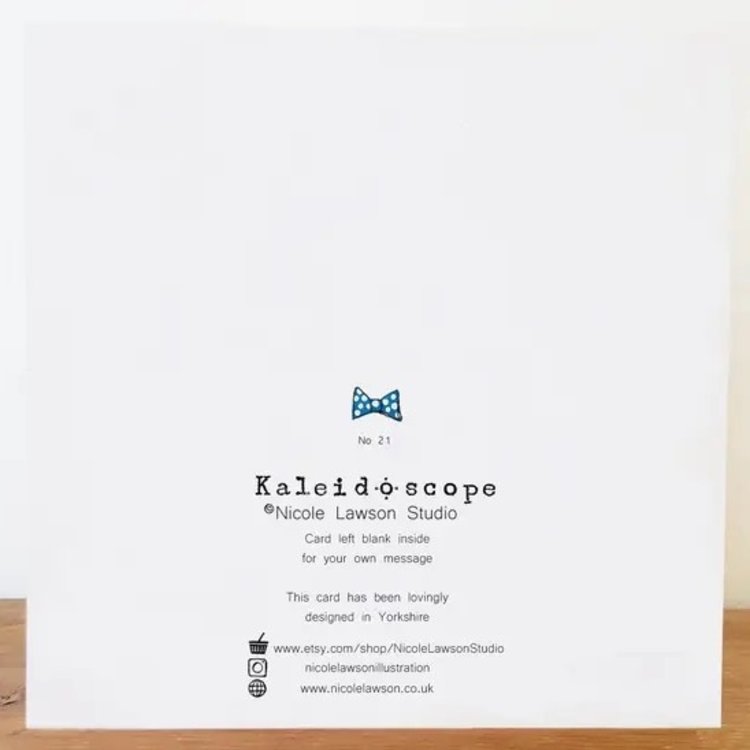 Kaleidoscope 'Mr & Mr' Gay Wedding Card