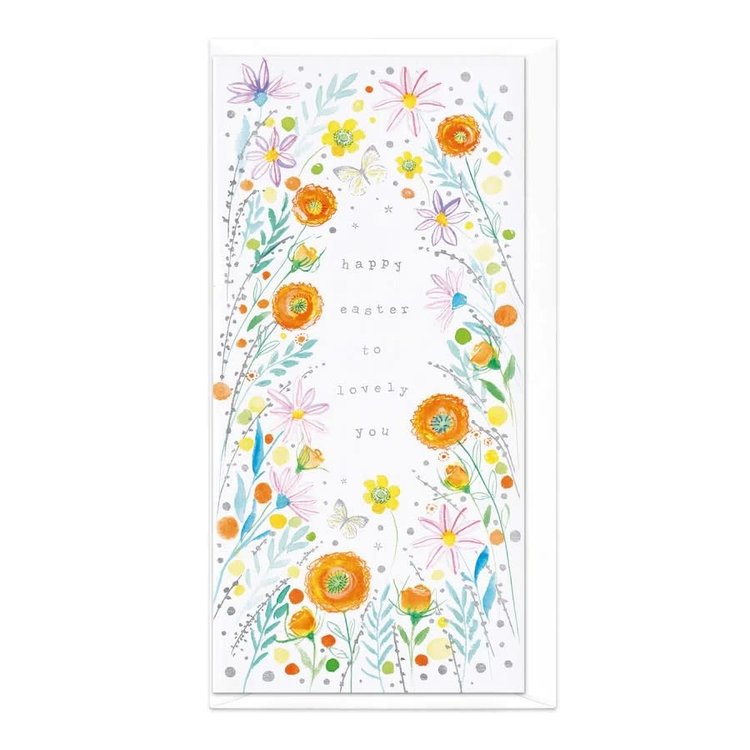 Whistlefish Bright Poppies Easter Card