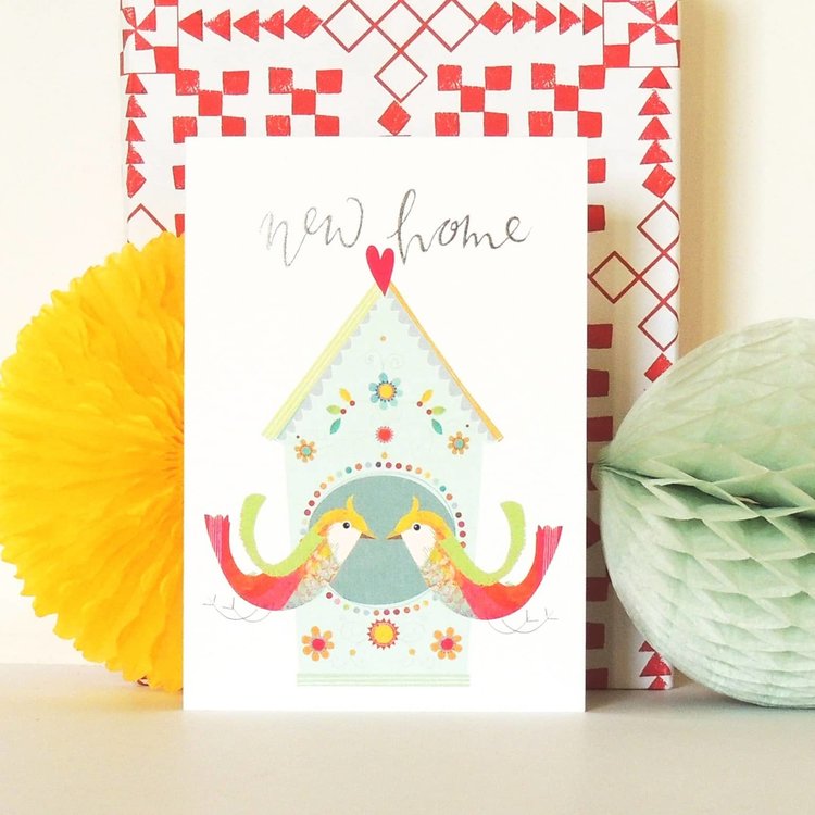 Kali Stileman 'New Home' Silver Foiled Card