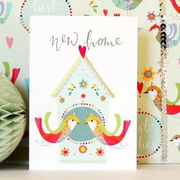 Kali Stileman 'New Home' Silver Foiled Card