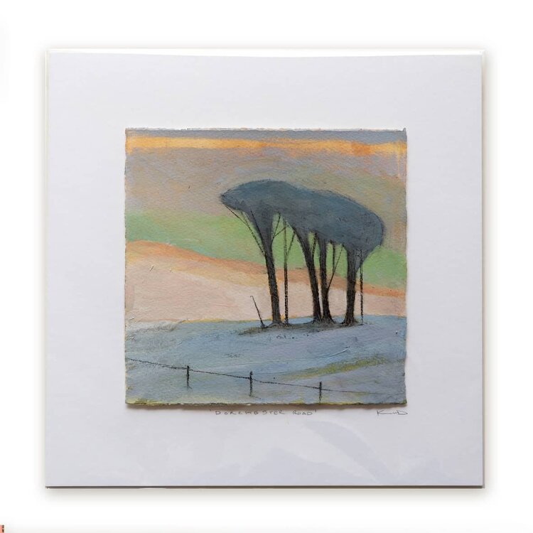 Kim Day 'Dorchester Road' Mounted Original