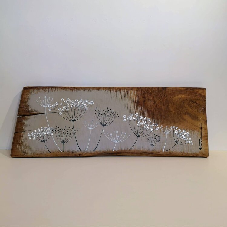 Emma Jane X Large Grey Painted Rustic Wood - HXL47