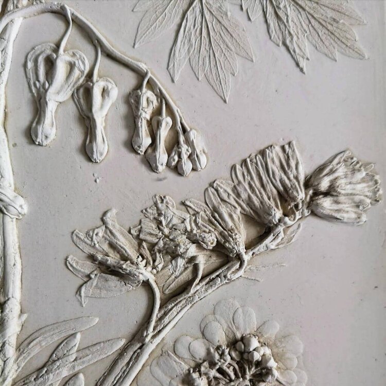 Rachel Dein Original Handmade Casting Dicentra Plaque