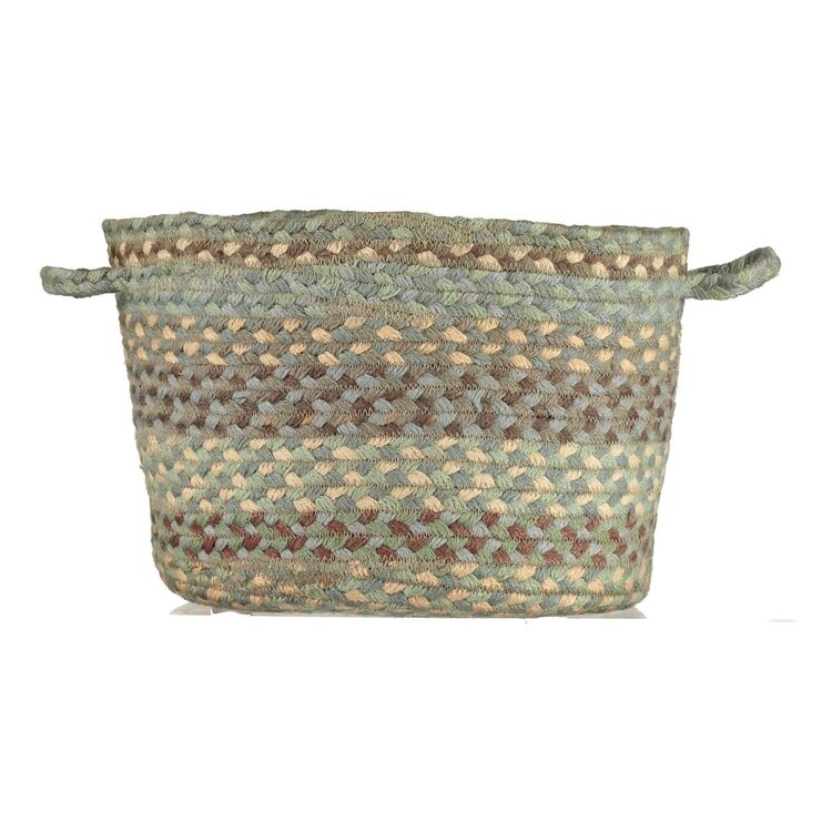 The Braided Rug Company 'Seaspray' Braided Utility Basket - Large