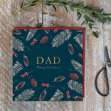 Toasted Crumpet 'To Dad Merry Christmas' Card