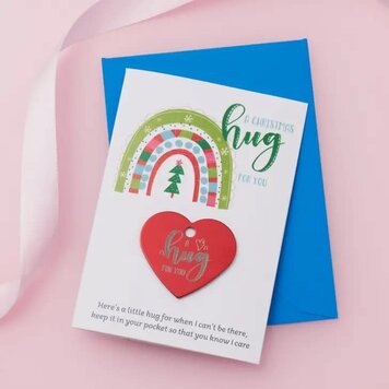 Molly & Izzie Christmas 'Little Hug' Card