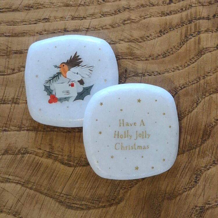 CGB Giftware Christmas Sentiment Pebble